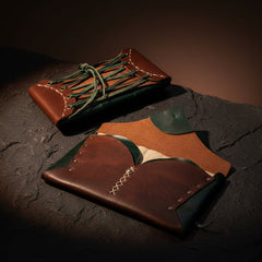 Naughty Wallet by RAW / NIIRA, handcrafted artisan leather wallet