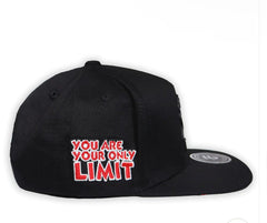 "No Limit" Patch Hat - Black Cachucha Belica