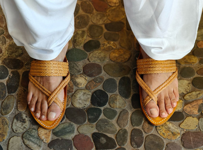 Nots & Cross | Men | Leather Kolhapuri Chappal