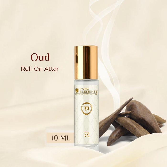 Oud Attra 10ml by NIIRA, pure handcrafted oud attar fragrance