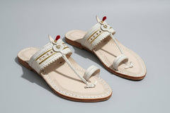 Rajaram | Men | Leather Kolhapuri Chappal