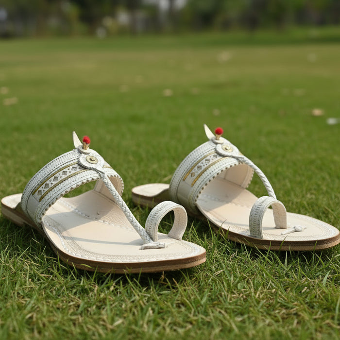 Rajaram | Men | Leather Kolhapuri Chappal