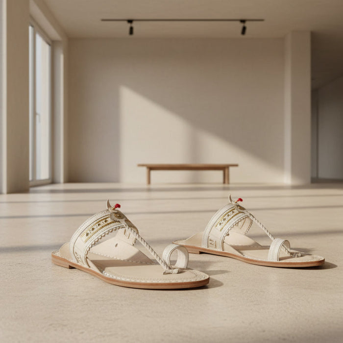 Rajaram | Men | Leather Kolhapuri Chappal