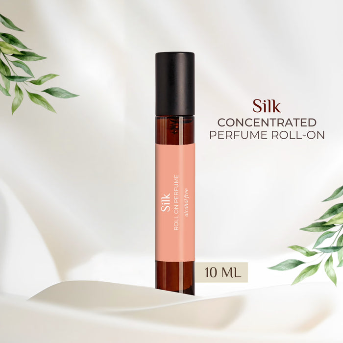 Silk Perfume Roll On 10ml by Pure Elements NIIRA, smooth handcrafted attar