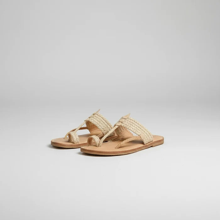 String Light | Leather Kolhapuri Chappal
