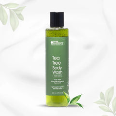 Pure Elements Tea Tree Body Wash 300ml by NIIRA, natural antibacterial shower gel
