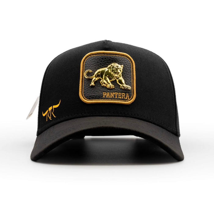 The King Ranch "Pantera" Cap - Black & Gold