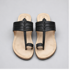 Veer Kolhapuri chappal for men by NIIRA, handcrafted vegan leather-alternative sandal