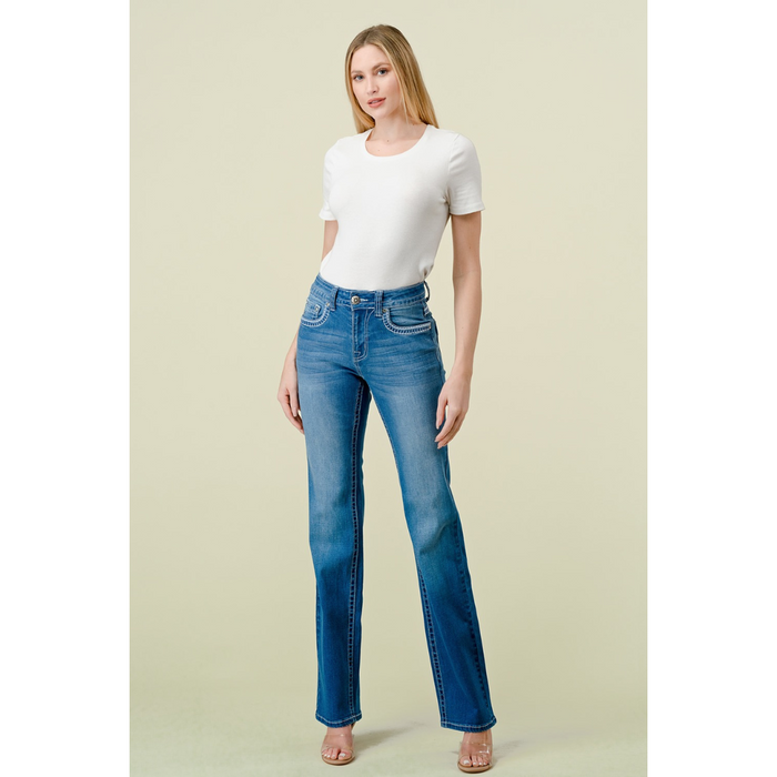 Westfield Eagle Women's Embroidered Bootcut Jeans